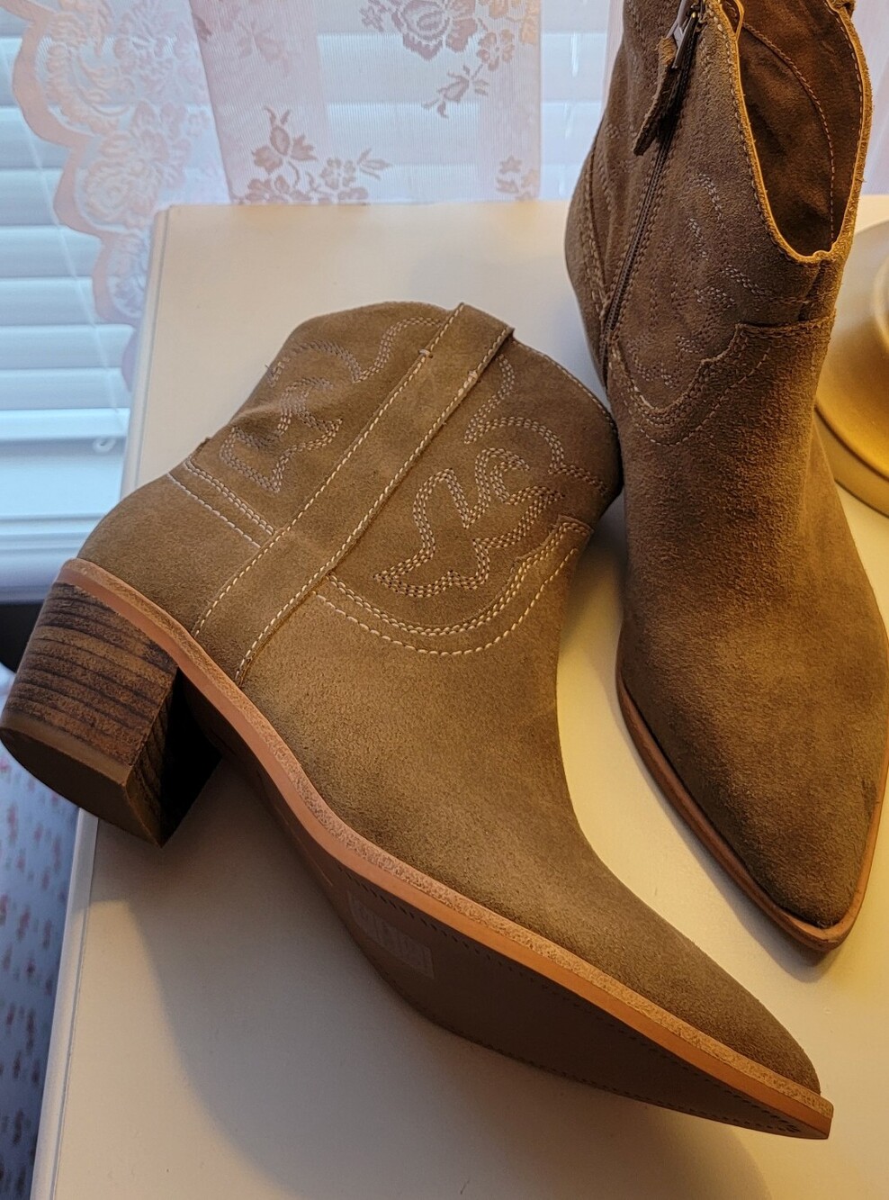 Dolce Vita Ankle Western Boots 8.5 - Picture 2 of 9